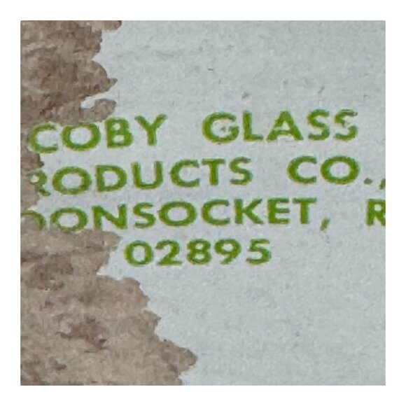 Vintage Gold Glass Christmas Ornaments Set Of 12 Coby Glass Handcrafted Glitter - Picture 2 of 10